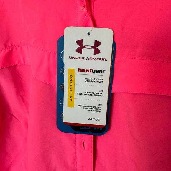 Women’s full button down HEAT GEAR - Picture 5 of 5